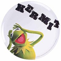 Muppets Kids Plates - Kermit 10 Inch Dinner Plate