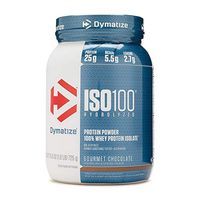 Dymatize ISO 100 Hydrolyzed Whey Protein Isolate - Gourmet Chocolate 1.6 lbs