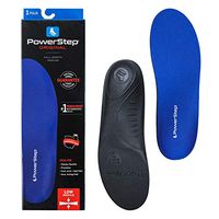 Powerstep Original Orthotics-U Insole, Blue/Black, Men's 8-8.5, Women's 10-10.5