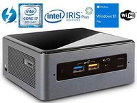 Intel NUC NUC8i7BEH Mini PC/HTPC, Intel Quad-Core i7-8559U Upto 4.5GHz, 32GB DDR4, 1TB SSD, WiFi, Bluetooth, Thunderbolt 3, 4k Support, Dual Monitor Capable, Windows 10 Pro (32GB Ram + 1TB SSD)