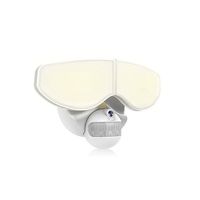 NETVUE LED Floodlight Camera - Outdoor Security Camera for Home with HD Night Vision, Real-Time Video, Motion Detection & Instant Alert, Zooms Function, 2-Way Audio, IP65 Waterproof, Work with Alexa