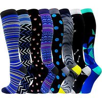Compression Socks for Women & Men(1/3/7/8 PACK) - Best for Running,Medical,Nurse,Travel,Cycling-20-30mmHg