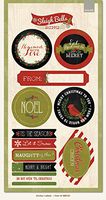 Sleigh Bells Ring Gift Label Stickers- 22 Stickers