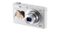 Samsung DV150F 16.2MP Smart WiFi  Digital Camera with 5x Optical Zoom and 2.7" main and 1.48" front Dual LCD Screens (White)