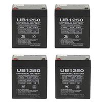 Universal Power Group 12v 5.4ah 5Ah Battery Razor E100 Electric Scooter Gas - 4 Pack