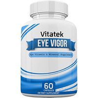 Vitatek Eye Vigor | Preserve Eye Vision Vitamin Support Supplement & Anti Macular Degeneration Formula