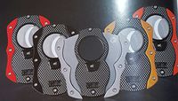 Colibri Monza Gift Set Lighter & Punch - Black & Red