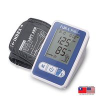 FORA P30 Plus Arm Blood Pressure Monitor, Made in Taiwan, Smart Averaging Technology, Precise with 3 Measurements in 2 Minutes, Adjustable Cuff, 60 Test Memories