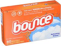 Bounce Refreshing Breeze Dryer Sheets 60 Count