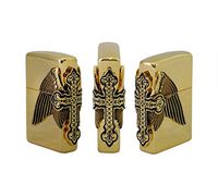 Zippo Cross Wing_GD /Made in USA/South Korea Version/Genuine and Original