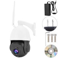 PTZ Security Camera, 1080p HD 2M 30X Zoom PAL Camera, Wireless WiFi Outdoor IP66 Waterproof Camera with Two-Way Audio for Home Surveillance (US)