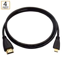 POWE-Tech 1080P HDMI AV Video HD TV Cable Cord Lead for RCA Atlas 10 RCT6703W121 Tablet PC, 4 FEET