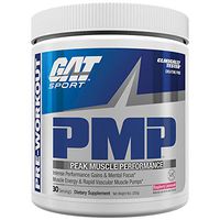 GAT Sport PMP Peak Muscle Performance, Raspberry Lemonade, 30 Servings