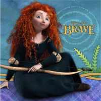 Disney Brave Beverage Napkins : package of 16