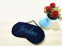 ComfortDecorHouse Personalized Name on Sleeping Eye Mask, Gift for Him, Eye Sleep Cover, Night Mask, Sleeping Blinders