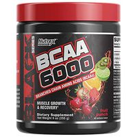 Nutrex Research BCAA 6000 | 6 Grams of Branched Chain Amino Acids | 2:1:1 Ratio of L-Leucine, L-Isoleucine, L-Valine for Muscle Growth, Recovery