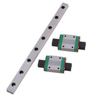 MGN12 200mm Linear Sliding Guideway Rail with Bearing Steel Mini Rail Block Precision Measurement Set