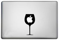 Unique Wine Glasses MacBook Pro is a Stemmed Wine Glasses Decal. Sizes are 11, 12, 13 and 15 inch Laptop Sizes. Looks Great with Your Wine Glasses for Women Decals. Many Colors-Black