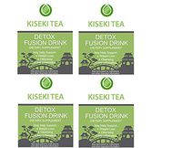 Kiseki Detox Tea - Get Fit and Skinny - Weight Loss and Body Cleanse - Organic Natural Ingredients, Supports Colon Cleanse, Reliefs Bloating, Constipation and Helps The Digestive System, Flats Tummy.