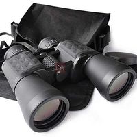 Magnification 10x-50x 50mm HD Wide-Angle Binoculars Zoom Day Night Vision Black