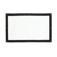 Portable Projector Screen,100 Inch 16:9 Folding Indoor Outdoor Film Theater Movie Projection Screen for Home Theater Education Office Presentation