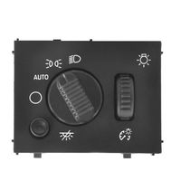 Fits Chevy Silverado Headlight Switch fits GMC Sierra 2003 2004 2005 2006 2007 19381535 D1595G Headlamp Dimmer