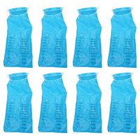 Healifty Disposable Vomit Bags Portable Emesis Bag Nausea Bags with Rubber Ring for Sickness Pregnant 55pcs