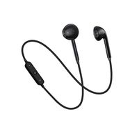 Wireless Bluetooth Headphones, ECZO Bluetooth Sport Stereo Earbuds Headset/Exercise Running Headphones with Mic Noise Cancelling Sweat Proof Earphones (Black)