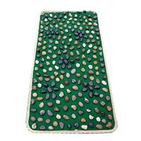 EliteShine Christmas Gift for Daddy New Year Gift for Mom Real Pebbles Cobblestone Massaging Mat Walkway Reflexology Health Care Mat