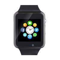 Smartwatch, Smart Watch with SIM Card Slot Text Call Reminder Camera Music Player Pedometer Compatible with Android Samsung and iPhone(Partial Functions) for Men Women Kids