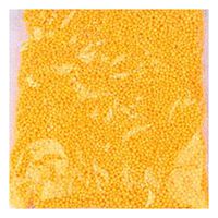 Vikenner Colorful Mini Craft Foam Particles Styrofoam Balls Decorative Slime Polystyrene Foam for Slime Arts Crafts Supplies, DIY Wedding Party Decoration - 2.5-3.5mm (Dark Yellow)