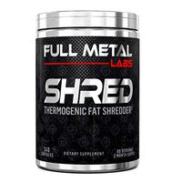 Full Metal Labs Shred - 2 Months Supply - Smart Multi-Channel Shredder with Premium Ingredients and Max Dosages.