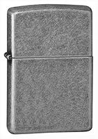Zippo Antique Silver Plate #121FB