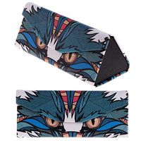Momoso_Store Triangle Foldable Collapsable Glasses Case Cartoon Animal Eyeglasses Sunglasses Caee Box (E)