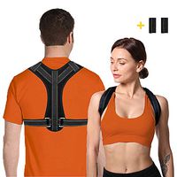 VENTOMO Posture Corrector for Men and Women - Adjustable Posture Brace - Upper Back Posture Corrector for Back Pain Relief ,Slouching, Hunching , Bad Posture - Shoulder Posture Support( Universal )