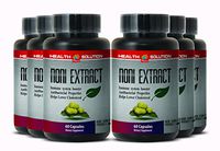 Noni Vitamins - NONI 8:1 Concentrate 500MG - Immune System Booster (6 Bottles)