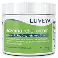 Eczema & Dermatitis Cream for Dry, Itchy, Cracked Skin Relief. Best Moisturizer Lotion for Face, Body & Scalp Rashes. 100% Natural Baby & Adult Remedy. Soothes Irritated Skin Without Greasy Ointment