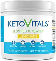 Keto Vitals Electrolyte Powder | Keto Friendly Electrolytes with Potassium, Magnesium, Sodium & Calcium | Keto Electrolytes Supplement Energy Drink Mix | Zero Calorie | Zero Carb | Sugar Free