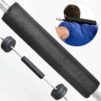 RICH Barbell Pad,Squat Pad- Barbell Pad for Squats,Lunges & Hip Thrusts - Neck & Shoulder Protective Pad Support,Supports Weight Lifting Barbell Protector