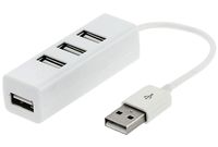 USB Port Expansion Hub, 4 Port USB 2.0 Hub for Mac, Windows, Linux Syatems, PC, PS3, Xbox
