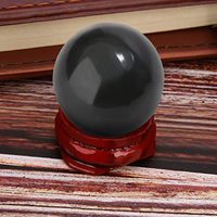 Professional Random Color 30mm Natural Rainbow Cats Eye Obsidian Quartz Crystal Sphere, Contact Lenses Colors - Color Contact Lense, Color Contact Lens, Color Contact Lenses Freshlook