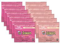 Honey Stinger Organic Energy Chews-Cherry/Pink Lemonade-6 of Both (12 Bags Total)