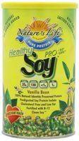 Nature's Life Soy, Healthly Pro-95/Prolife, Vanilla Bean, Powder, Net Wt. 520 Gm (1.1 Lb).