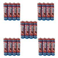 (20-Pack) HyperPS 1.2V AAA 600mAh Ni-MH Rechargeable Battery for High-Drain Devices, Quick Charge