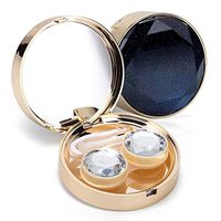 Contact Lens Travel Case Contact Lens Case Container Holder Storage Box Portable Contact Lens Travel Kits (1, Blue)