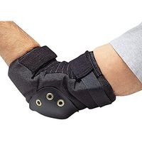 Allegro Industries 7104 Deluxe Elbow Pad, Pair, One Size, Black