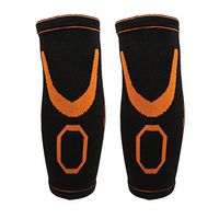 Dilwe Elbow Brace, 1 Pair Breathable 3D Weaving Elbow Compression Support for Weightlifting Reduce Elbow Pain