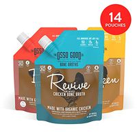 Osso Good 7 Day Bone Broth Cleanse, Chicken Beef and Revive Flavors, 14 - 16 Ounce Pouches, High in Protein & Collagen, Ships Frozen