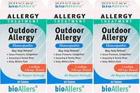 bioAllers Allergy Treatments Outdoor Allergy 60 tablets - 3PC