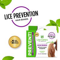 Lice Clinics of America Lice Prevention Hair Bands - Repel Lice with 100% Natural Essential Oils